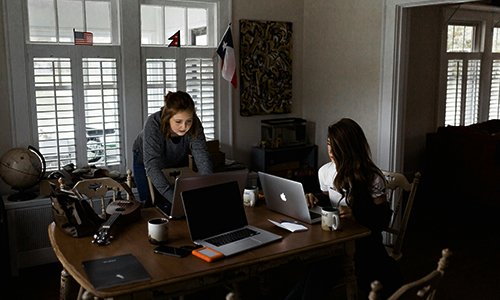 International students working in Canada